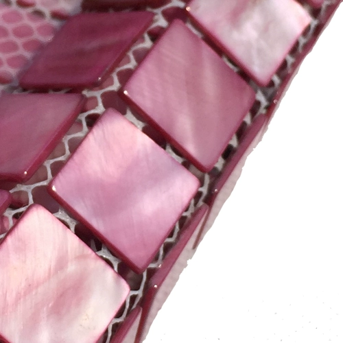 Натуральный цвет окрашенная раковина мозаика Фоновая стена крыльца в европейской гостиной гостиной туалетная плитка головоломка