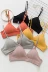 Nhật Bản cotton sinh viên đồ lót nữ thoải mái cốc mềm mà không có vòng thép bralette bra tam giác bra bra - Ống