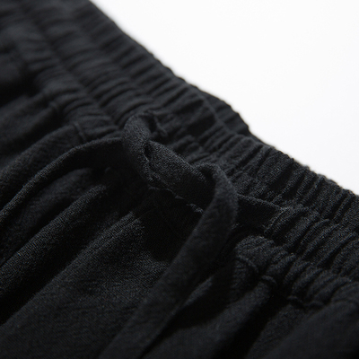 Kích thước lớn phong cách Trung Quốc quần nam cộng với phân bón để tăng lỏng chất béo gió quốc gia mùa hè quần linen Harlan chùm quần