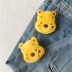 ENMA STUDIO Phim hoạt hình dễ thương Trâm Cô gái trái tim Winnie the Pooh Plush Male Doll Pin Badge Badge - Trâm cài phụ kiện cài áo vest nữ Trâm cài