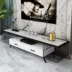 Nordic sắt tủ TV phòng Marble sống tủ gỗ tủ kệ đài truyền hình gia đình nhỏ - Buồng