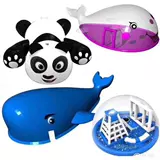 Морской надувной замок, популярно в интернете, тигр