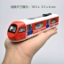Trẻ em đồ chơi mô phỏng hợp kim mô hình xe lửa đồ chơi Xe trẻ em đồ chơi xe lửa tàu điện ngầm tốc độ cao đường sắt hài hòa số - Chế độ tĩnh mô hình xe khách Chế độ tĩnh