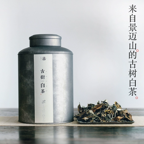 Jingmai Древнее дерево белое чай Sanda Laspic fa yin Dry Honey Rhythm и пенопластовая дисплей, перечисленные Sanda Poor Fore Real Estate Seversions Бесплатная доставка