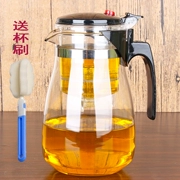 Kính chống cháy nổ có thể tháo rời và có thể giặt được bộ lọc lót ly trà thanh lịch ấm trà đặt chén công suất lớn tùy chọn - Trà sứ