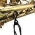 Saxophone dây đeo vai dây đeo cổ saxophone dây đeo dụng cụ dây đeo dây màu đen ống clarinet dây đeo cổ - Phụ kiện nhạc cụ