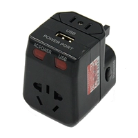 Одиночный USB (черный)