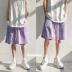 Quần short nam mặc mùa hè lỏng lẻo quần thể thao thương hiệu thủy triều ins Hong Kong xu hướng gió hoang dã siêu cháy cec quần năm điểm - Quần Jogger
