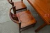 Bàn ghế ăn hiện đại mới của Trung Quốc Đồ nội thất bằng gỗ hồng mộc Đồ nội thất bằng gỗ gụ Mới - Bộ đồ nội thất