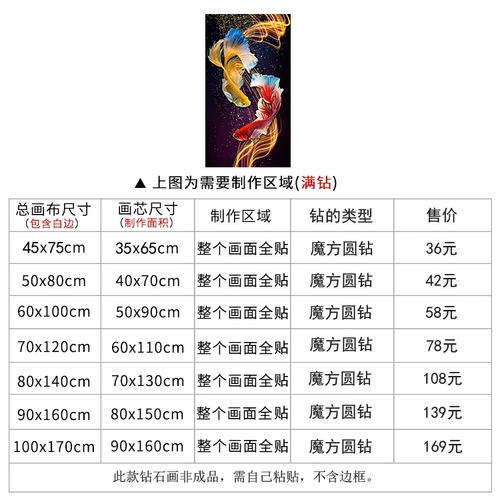 2023 Новые модели каждый год, есть почти карп бриллианты, полные бриллианты, новая наклейка на гостиную на крыльце Алмаз