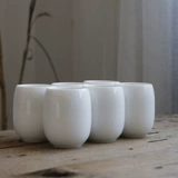 Pure White Simple Simple Set Group Home, Jingdezhen Gaobai фарфоровый фарфор
