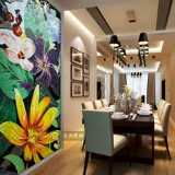 Наклейки, мозаика, современная и минималистичная головоломка, DIY, цвет