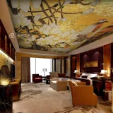 Магнолия хрустальная стеклянная мозаичная фона стена Популярная головоломка разрез Bingyu Art Mosaic плитка