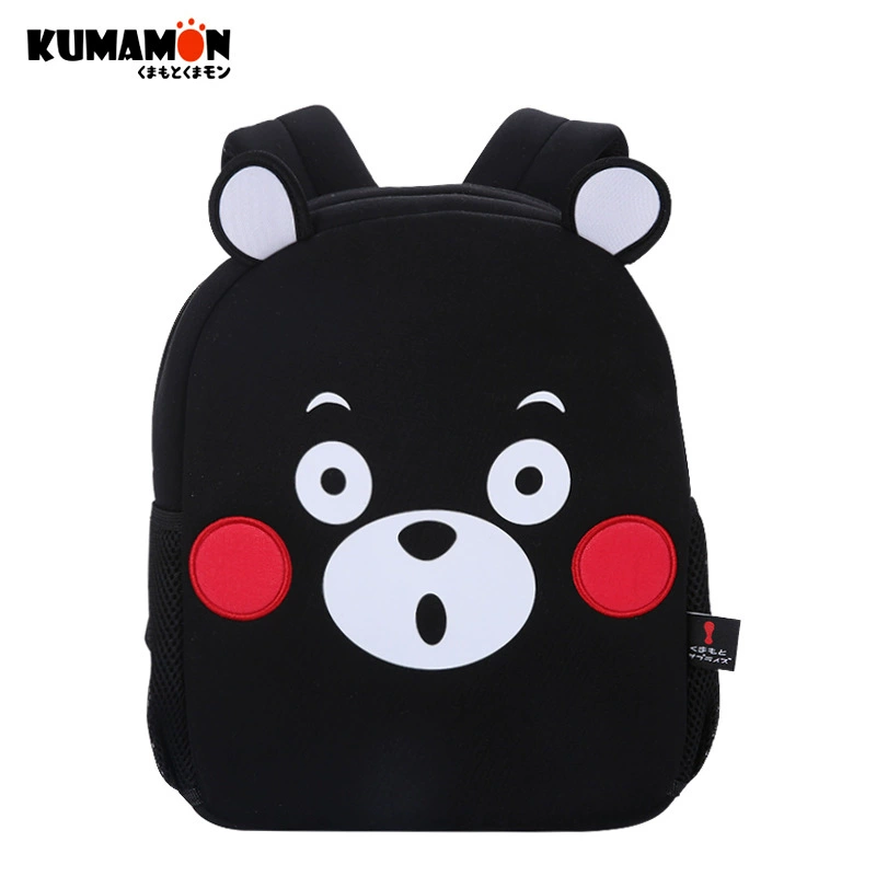 KUMAMON  Cool MA dễ thương gấu Kumamoto túi đi học trẻ em mẫu giáo bé trai và bé gái 3-6 tuổi phim hoạt hình - Túi bé / Ba lô / Hành lý