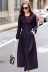 Áo khoác len nữ tính cách mùa thu đông 2017 mặc áo len Hàn Quốc phiên bản mới mỏng mỏng siêu dài - Áo Hàn Quốc áo khoác dạ nữ dáng suông ngắn Áo Hàn Quốc