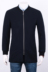 Romeo nam mùa đông nam thời trang bóng chày cổ áo chần ấm áp đơn giản giản dị phần dài coat 051 S Áo len