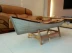 Phong cách Địa Trung Hải mới đồ trang trí màu trắng thuyền loại bàn cà phê bàn ​​cà phê với đôi mái chèo bàn cà phê đại dương trong kho - Bàn trà bàn ghế sofa gỗ Bàn trà
