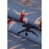 MIXSEVEN nam gốc retro thể dục dụng cụ màu xám đậm màu xanh in hình cổ áo Cuba thủy triều Hawaii gió - Áo mẫu áo sơ mi công sở Áo