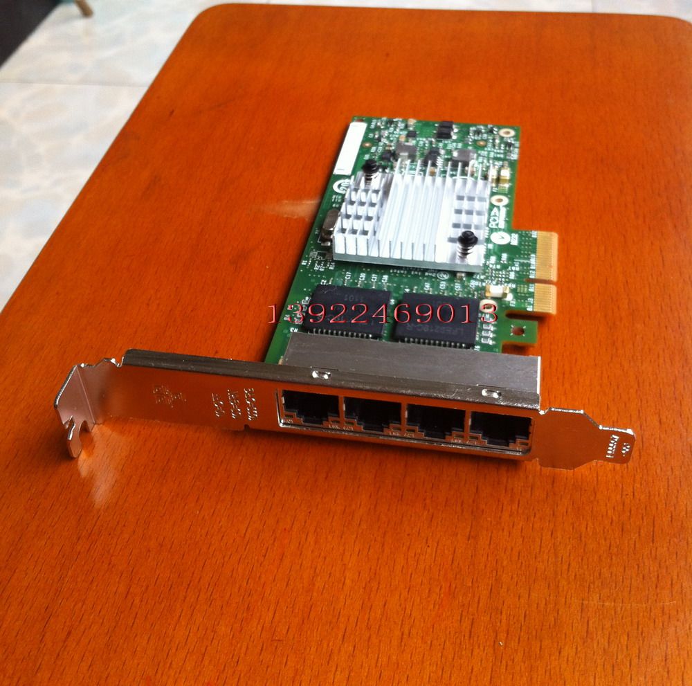 Оригинал Intel I340-T4 E1G44HT 4 сетевая карта 49Y4240 49Y4242