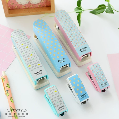 Dorolo Stationery House Deli Канцелярские товары канцелярские канцелярские канцелярские товары Геометрическая книжная машина Поломление моды мини -студенческие книги