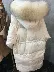 Giải phóng mặt bằng gia súc hàng hóa mới xuống áo khoác nữ phần dài dày Hàn Quốc phiên bản của eo kích thước lớn siêu lớn cổ áo lông thú chống mùa áo ấm Xuống áo khoác