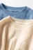 Áo len cashmere nam mùa thu và mùa đông mới cổ tròn hàng rào rộng rãi áo len dày thanh niên kinh doanh dệt kim cơ sở áo len - Áo len Cashmere