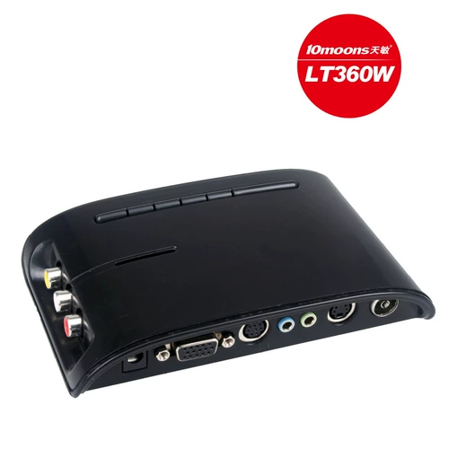 10moons/Tianmin LT360W TV Converter Display, чтобы увидеть AV в VGA Box Box Внешний мониторинг
