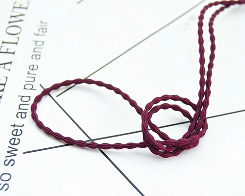 Резинка для волос, эластичная заколка для волос ручной работы для взрослых, DIY