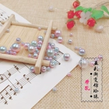 Красочные трехмерные бусины из жемчуга, ободок, китайская шпилька, аксессуары, градиент