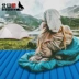 Beishan Wolf cắm trại ngoài trời mat đôi bơm hơi dày dày lều ngủ pad ăn trưa nghỉ mat di động - Thảm chống ẩm / Mat / Gối Thảm chống ẩm / Mat / Gối