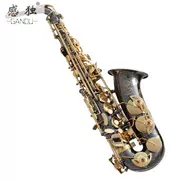 Âm thanh cao cấp Salma 54 thả E-tone alto saxophone nhạc cụ gió kèn đen-niken vàng - Nhạc cụ phương Tây