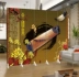 Guzheng Guqin Nhạc cổ điển Trung Quốc màn hình phân vùng thời trang phòng khách lối vào cửa YY neo tường - Màn hình / Cửa sổ vách ngăn trang trí phòng khách Màn hình / Cửa sổ