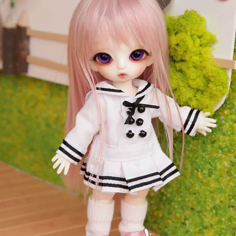 [bjd娃娃 sd娃娃 1/8分女娃 tiny 关节 玩偶 全套 送妆包邮]