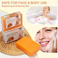 Papaya Brightening Soap, Exfoliating Face & Body Niacinamide