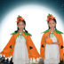 Halloween trang trí Pumpkin Hat Wizard Hat masage Dress Up Đạo cụ Trẻ em Hiệu suất Mũ nón - Sản phẩm Đảng / Magic / Hiệu suất đồ hóa trang halloween cho bé gái Sản phẩm Đảng / Magic / Hiệu suất