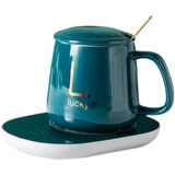 Пять -летняя старая магазин 18 Цветные теплые чашки 55 -Дегри кофейное молоко отопление маркировки стакана постоянная чашка для температуры чашка подарочная коробка