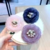 Hàn Quốc nhập khẩu organza brooch ren hoa đính cườm pin trâm cài pin tiara kẹp tóc phụ kiện khí - Trâm cài