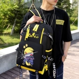 Наруто, брендовый школьный рюкзак для мальчиков, для средней школы