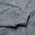 Mùa thu của nam giới màu rắn bông thậm chí hat áo len cộng với phân bón XL thể thao áo sơ mi giản dị chạy dây kéo áo khoác Áo len