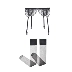 Fufeige Châu Âu và Mỹ sexy nhiếp ảnh ảnh treo quan điểm trong suốt dài vớ garter garter clip sản phẩm mới nịt bất tất Nịt Tất