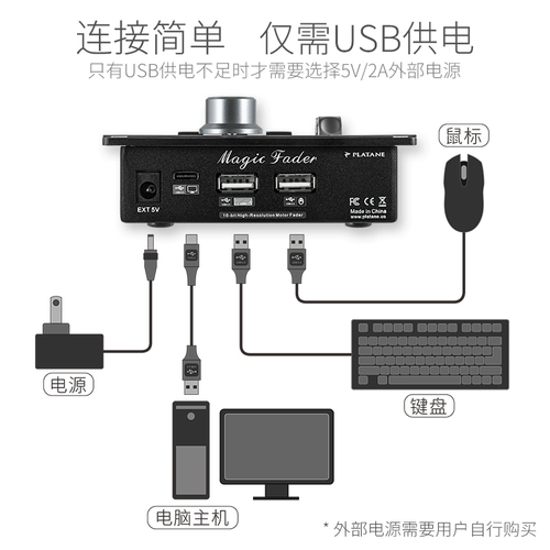 Magic Fader Настольный электрический контроллер