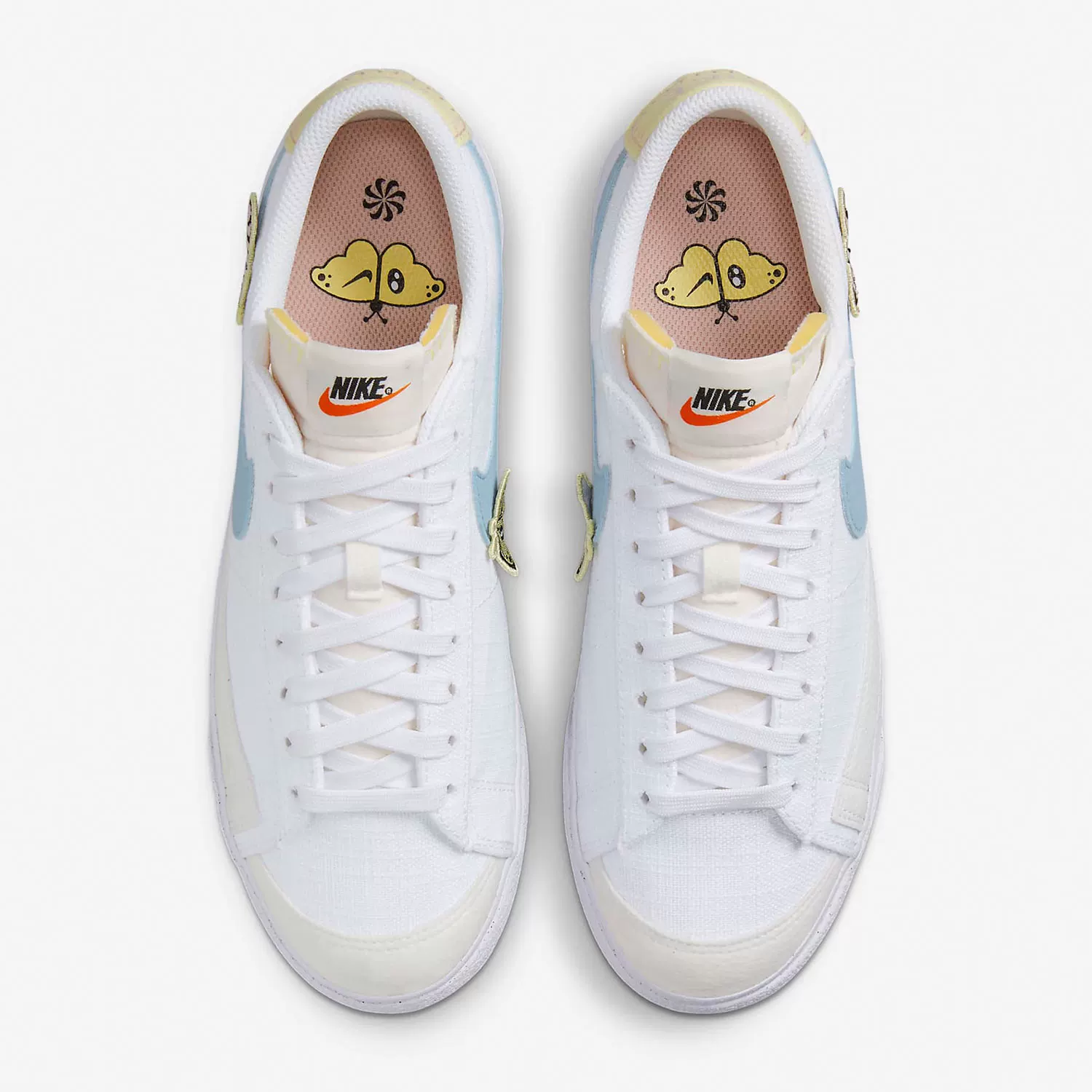 Nike/Nike оригинал Blazer Low Platform женские повседневные кеды на доске DJ6376-100