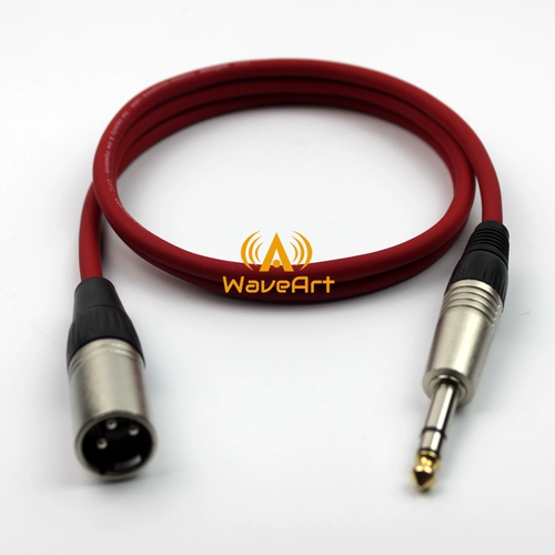 Waveart LB-220 TRS-XLR Большая Тройная Пара линии динамика Canon Gong 6.5 в линии записи микшера