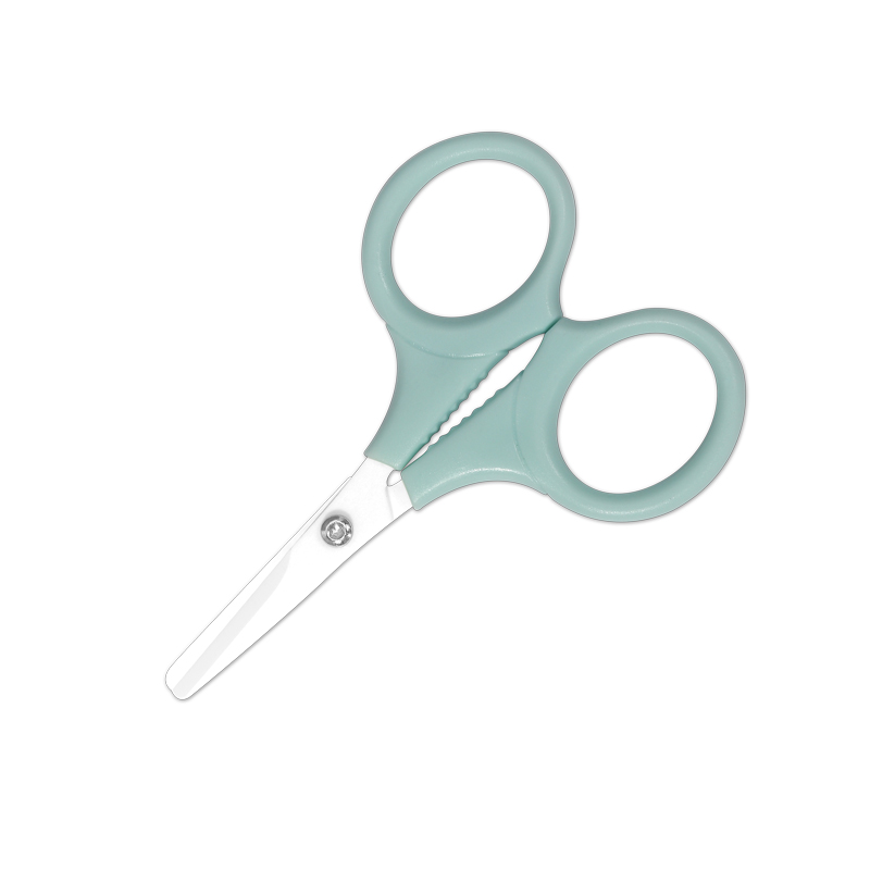 Sky Blue + Mini Scissorsceramics scissors Large Baby Food  Material scissors insulation special-purpose experiment Corrosion protection multi-function Industry Big size Scissors