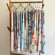 Quần pyjama nữ mùa hè cotton lụa cắt quần mỏng phần rayon quần rộng kích thước lớn cotton lụa 7 quần cotton nhà quần - Quần tây