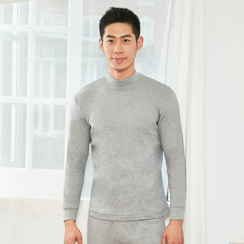 Удерживающее тепло хлопковое нижнее белье для влюбленных подходит для мужчин и женщин, рубашка, термобелье