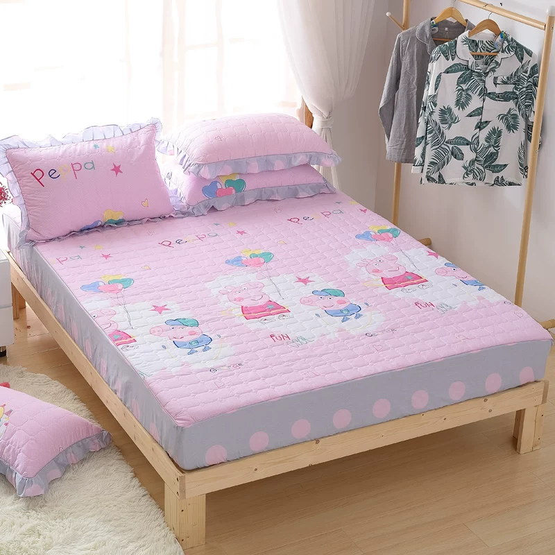 Hello kitty, cotton quilted sheet, increased thickness