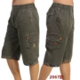 Thanh niên thường cắt quần nam lỏng lẻo đa gói yếm đàn hồi trung niên quần dây kéo túi cắt quần short quần sooc nam