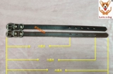 Бесплатная доставка кожи, шея кольцо шея крышка шезлонга золотодоиличная шерсть кожаная шейная шейка Круг маленькая собака Среднешневая кольцо для собак