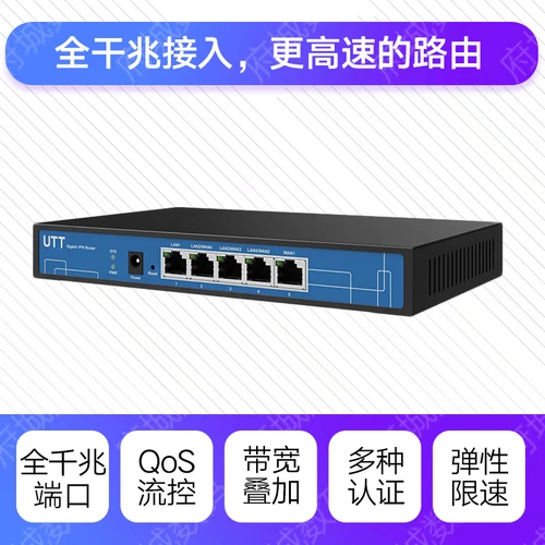 UTT EITAI 518G Enterprise -Level Router Полный гигабитный мульти -бодийно онлайн -менеджер поведения на искренний новый All -new